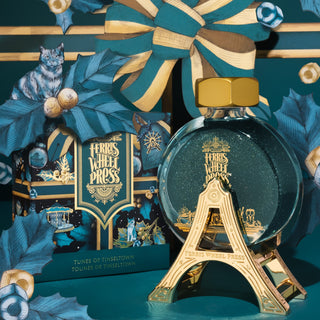 Tunes of Tinseltown | 38ml Ink | Ferris Wheel Press with gold cap and decorative holiday packaging