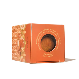 28ml Calligraphy Ink - Vintage Valet | Ferris Wheel Press orange box with gold vintage design on white background