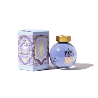 Dusk in Bloom | 85ml Ink | Ferris Wheel Press round glass bottle with gold cap and decorative purple box