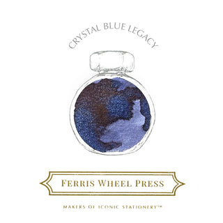 Crystal Blue Legacy | 38ml Ink | Ferris Wheel Press