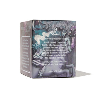 FerriTales Bestiary Series Phantom Mist Fountain Pen Inks - 85ml Bottled box with mystical forest art by Ferris Wheel Press