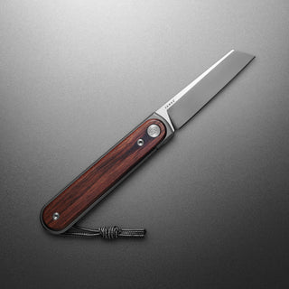 James The Duval Knife with polished blade and smooth rosewood handle by The James Brand