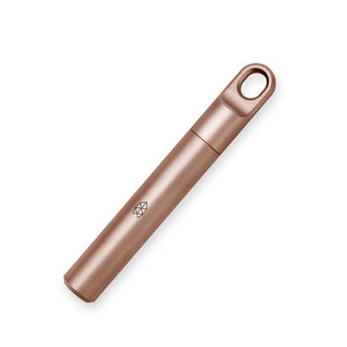 James The Randolph Capsule by The James Brand in rose gold titanium with loop handle and smooth finish