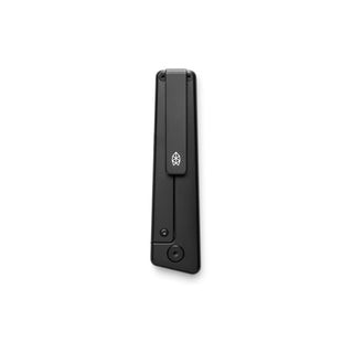 James The Chapter 2 Knife closed showing black titanium handle with clip from The James Brand