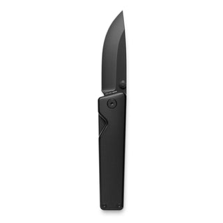 James The Chapter 2 Knife with matte black titanium handle and sleek S35VN steel blade shown open