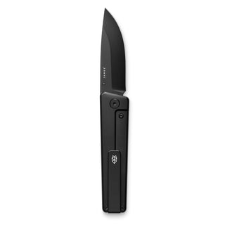 James The Chapter 2 Knife unfolded with black titanium handle and sleek s35vn blade from The James Brand