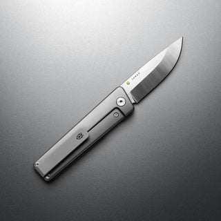 James The Chapter 2 Knife by The James Brand with sleek titanium handle and sharp stainless steel blade