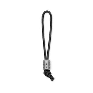 James The Alder Lanyard & Bead with black nylon paracord and anodized aluminum bead by The James Brand