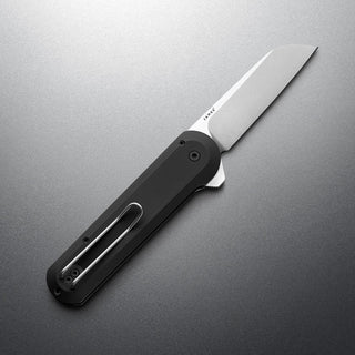 James The Wells Knife by The James Brand with sleek black aluminum handle and sharp CPM Magnacut blade