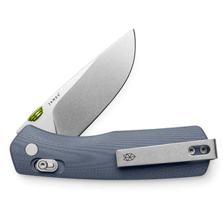 James The Carter Knife with VG-10 blade and grey Micarta handle by The James Brand