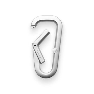 James The Hardin Carabiner by The James Brand anodized aluminum with dual compartment spring latch design