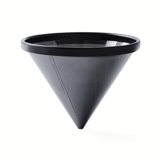 Able Kone Filter for Chemex 6, 8, 10 Cup Coffee Maker with black stainless steel mesh cone design