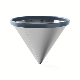 Able Kone Filter for Chemex 6, 8, 10 Cup Coffee Maker stainless steel mesh with dark gray rim