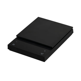 HARIO Polaris Coffee Scale in sleek black with flat weighing platform and touch-sensitive controls