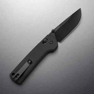 James The Kline Knife with black Micarta handle and drop point CPM Magnacut blade by The James Brand