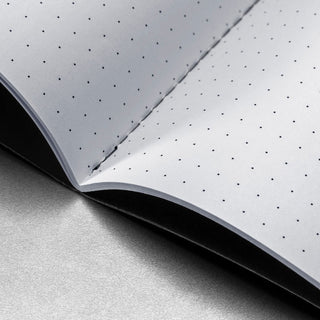 Open James The Daily Notebook - 3 Pack showing grey dotted pages