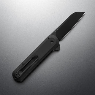 James The Wells Knife with matte black CPM Magnacut blade and sleek aluminum handle by The James Brand