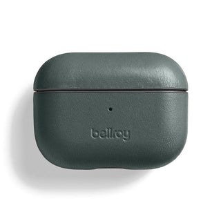 Bellroy Pod Jacket Pro 2nd Generation in dark green eco-certified leather with subtle texture and embossed logo