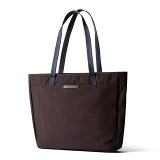 Bellroy Tokyo Tote Second Edition with durable recycled fabric and contrasting navy handles