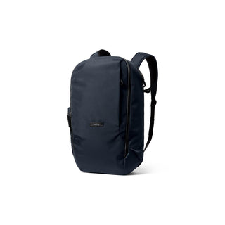 Bellroy Transit Workpack 26L navy backpack with streamlined design and durable recycled fabric materials