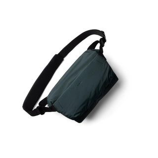 Bellroy Venture Sling 10L - Camera Edition in deep green recycled fabric with adjustable black strap