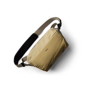 Bellroy Venture Sling 10L - Camera Edition in tan with recycled nylon and adjustable strap