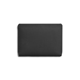 Bellroy Laptop Sleeve 16" in black recycled fabric with slim, minimalist design and smooth texture