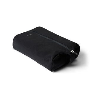 Bellroy Lite Packing Caddy 8L in black recycled nylon with zipper closure and compact rectangular shape