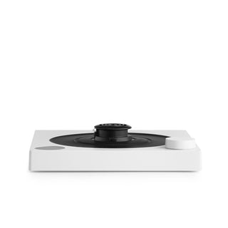 Fellow Corvo EKG Electric Kettle (120V) base in white with black kettle connector and control knob