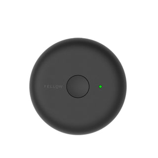 Fellow Electric Atmos Vacuum Canister Lid Matte Black with smooth finish and centered button design