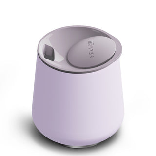 FELLOW Ruby Wine Tumbler (12oz/355ml) with matte lavender stainless steel and magnetic BPA-free lid