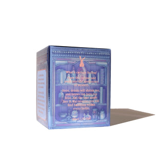 Blue Beryl Tonic Fountain Pen Inks - 20ml Bottled | Ferris Wheel Press packaging with apothecary style design and text.