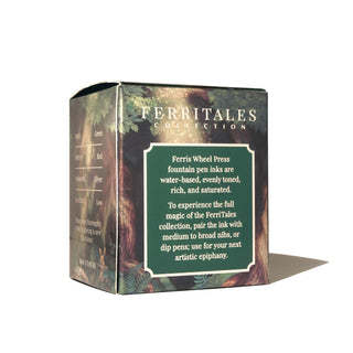 Box packaging for Cloak and Forest Fountain Pen Inks - 20ml Bottled | Ferris Wheel Press by ferris wheel press