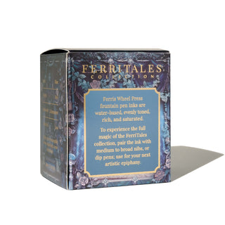 Lapis Lullabies Fountain Pen Inks - 20ml Bottled | Ferris Wheel Press box with FerriTales Collection floral design by ferris wheel press