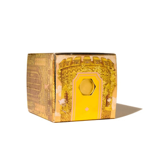 Queen and Castle Fountain Pen Inks - 20ml Bottled | Ferris Wheel Press packaging with detailed castle design and yellow door illustration