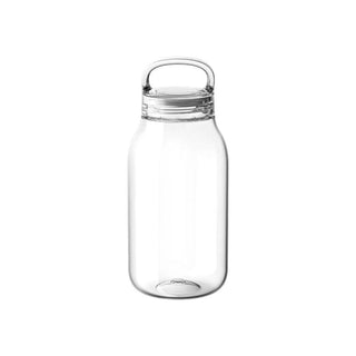 KINTO WATER Bottle 300ml transparent copolyester with screw-top lid and carrying handle design