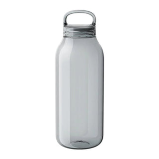 KINTO WATER Bottle 500ml transparent copolyester bottle with rounded edges and handle cap