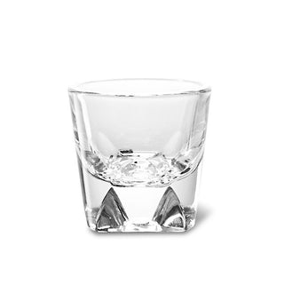 notNeutral VERO Espresso Glass 3oz with thick clear glass and modern geometric base design