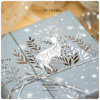 Paper Park Gift Wrapping Paper_Reindeer