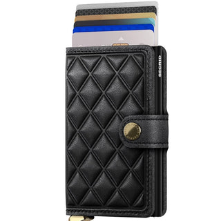 Secrid Miniwallet Emboss Diamond - Black