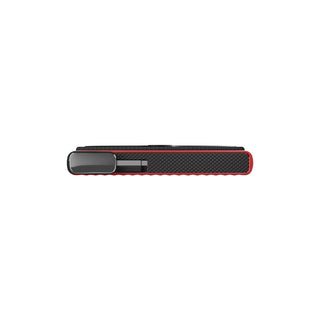 Secrid Cardprotector+ Fluted for MagSafe in Red, bottom view
