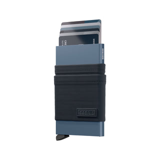 Secrid Flexwallet in Titanium with cards extended