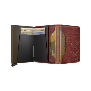 Secrid Slimwallet Veg in Tuscan, open view