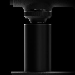 Timemore Sculptor 078S All-Purpose Grinder (120V) with sleek black aluminum body and flat burr design