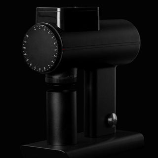 TIMEMORE Sculptor 078 Brew Grinder (120V) in black with adjustable grind settings and sleek aluminum body