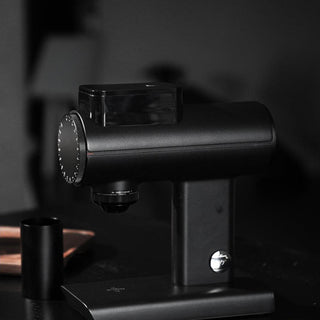TIMEMORE Sculptor 078 Brew Grinder (120V) in matte black showing side profile and dial details
