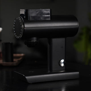 Timemore Sculptor 078S All-Purpose Grinder (120V) in matte black with sleek aluminum alloy body and dial.