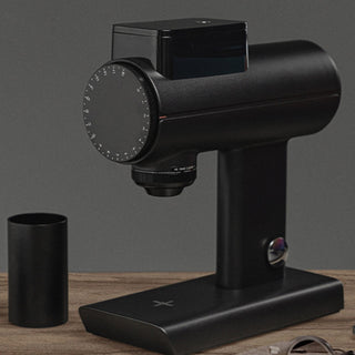 Timemore Sculptor 078S All-Purpose Grinder (120V) in black with matte finish and adjustable grind settings dial