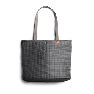Bellroy Lite Cooler Tote 16L in grey recycled fabric with subtle texture and long handles for carrying