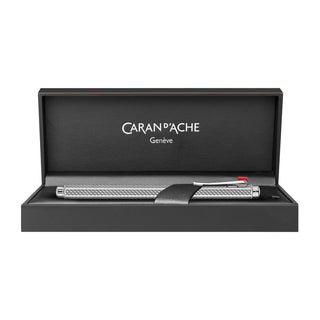 Caran d'Ache Palladium-Coated Ecridor Cubrik Rollerball Pen